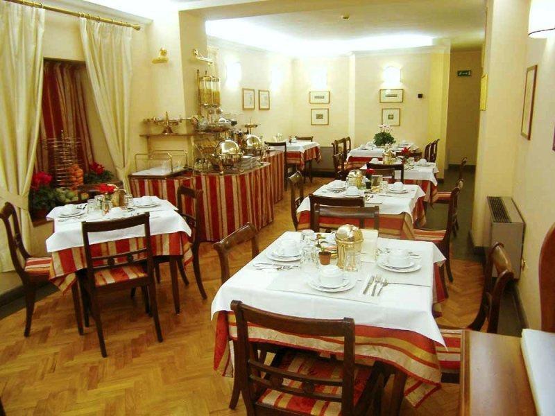 Hotel Unicorno Florença Restaurante foto